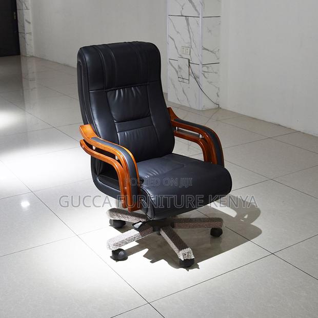 Ergonomic Leather Executive Bliss Chair - thumbnail 2