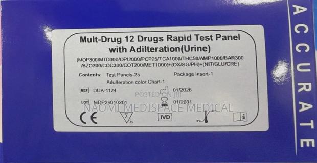 Multi-Drugs Rapid Test- 12 Drugs Rapid Test