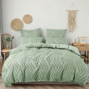 Upgrade You Bedroom With Our Luxury Tufted Wave Design Duvet Cover Set