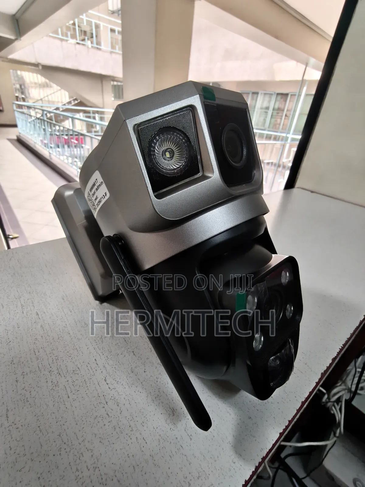 4g Dual Lens Solar Energy Use Outdoor CCTV Water Proof