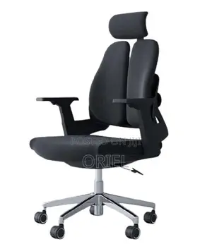 Office Chair : High Backrest Dual Orthopedic Office Seat
