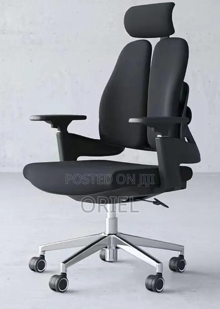 Office Chair : High Backrest Dual Orthopedic Office Seat