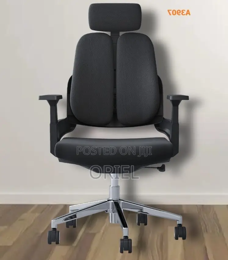 Office Chair : High Backrest Dual Orthopedic Office Seat