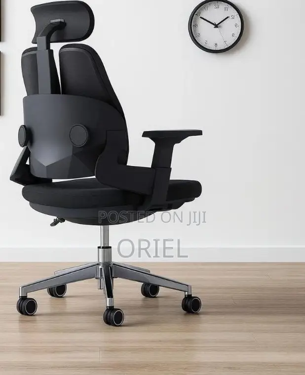 Office Chair : High Backrest Dual Orthopedic Office Seat