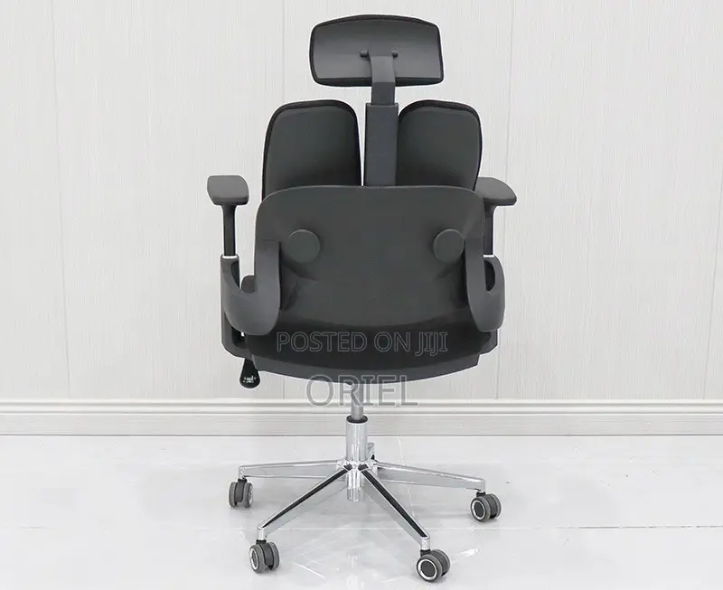 Office Chair : High Backrest Dual Orthopedic Office Seat
