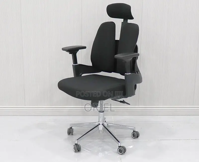 Office Chair : High Backrest Dual Orthopedic Office Seat
