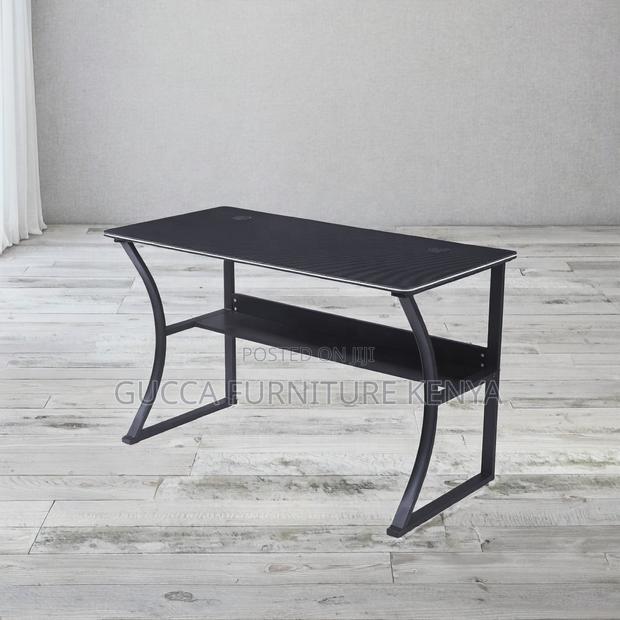 Home Study Desk With Integrated Book Storage - thumbnail 7