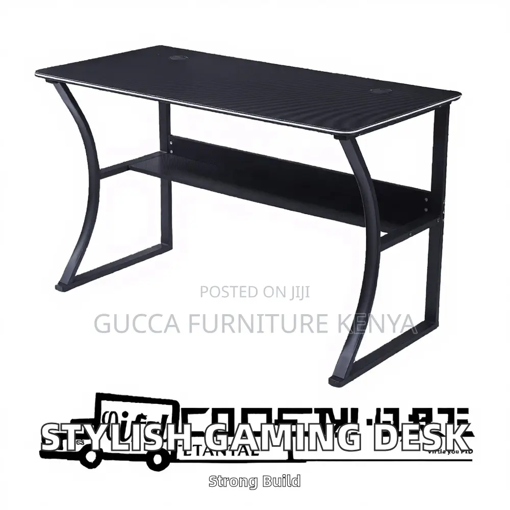 Home Study Desk With Integrated Book Storage