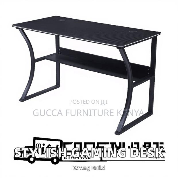Home Study Desk With Integrated Book Storage - thumbnail 9