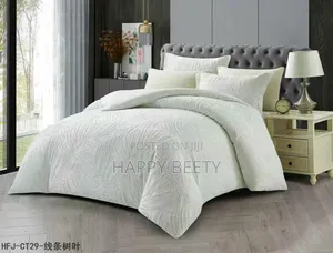 Upgrade Your Bedroom With Our Luxury Tufted Wave Design Duvet Coverset
