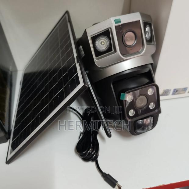 V380 Smart Net Camera Dual Lens 4g That Is Powered by Solar - thumbnail 2