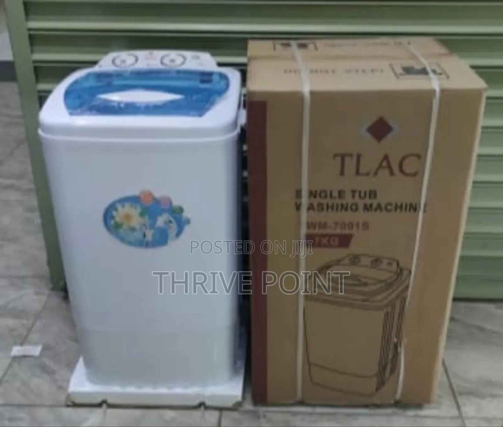 Tlac 7kg Single Tub Semi-Automatic Washing Machine Washer Top Load