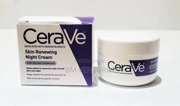 Cerave Skin Renewing Night Cream With Hyaluronic Acid and Ceramides