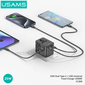 Usams Cc309 25w Universal Travel Charger