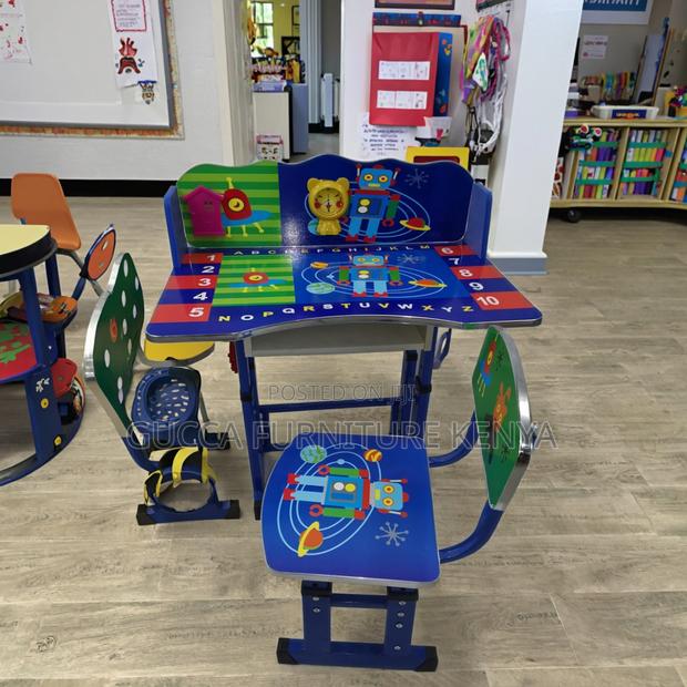 Imported Adjustable Home Kid's Homework Desk Chair - thumbnail 5