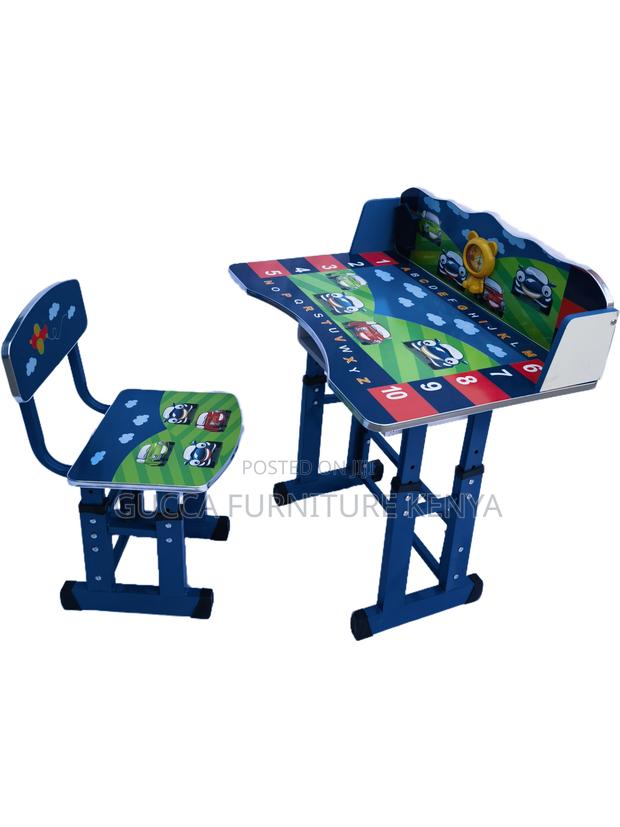 Imported Adjustable Home Kid's Homework Desk Chair - thumbnail 6