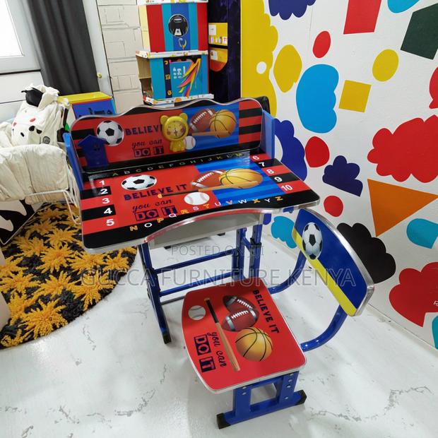 Imported Adjustable Home Kid's Homework Desk Chair - thumbnail 8