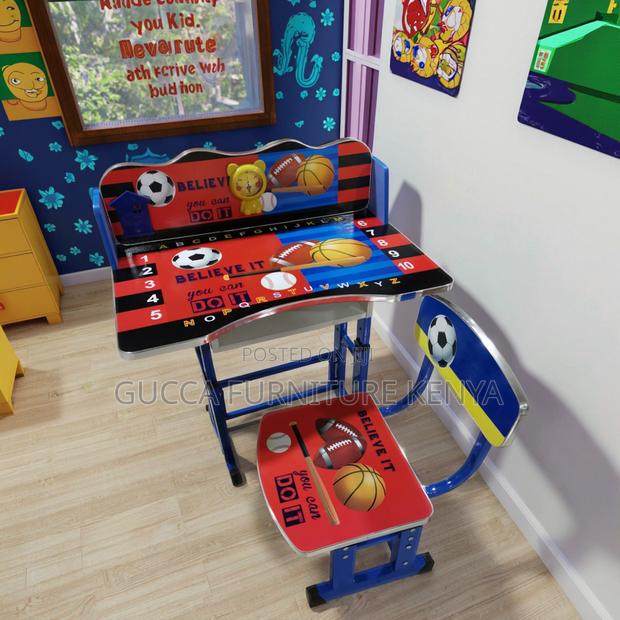 Imported Adjustable Home Kid's Homework Desk Chair - thumbnail 11