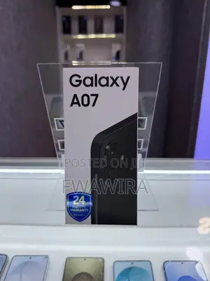 New Samsung Galaxy A07 128 GB Black