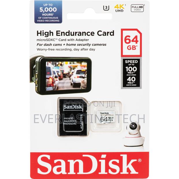 Sandisk High Endurance Microsd 64gb + Adapter - thumbnail 2