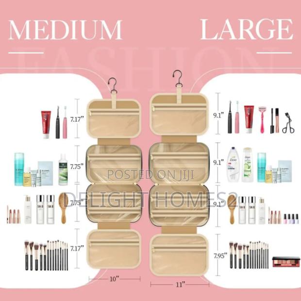 Waterproof Toiletry Bag With Hook _Mg - thumbnail 2