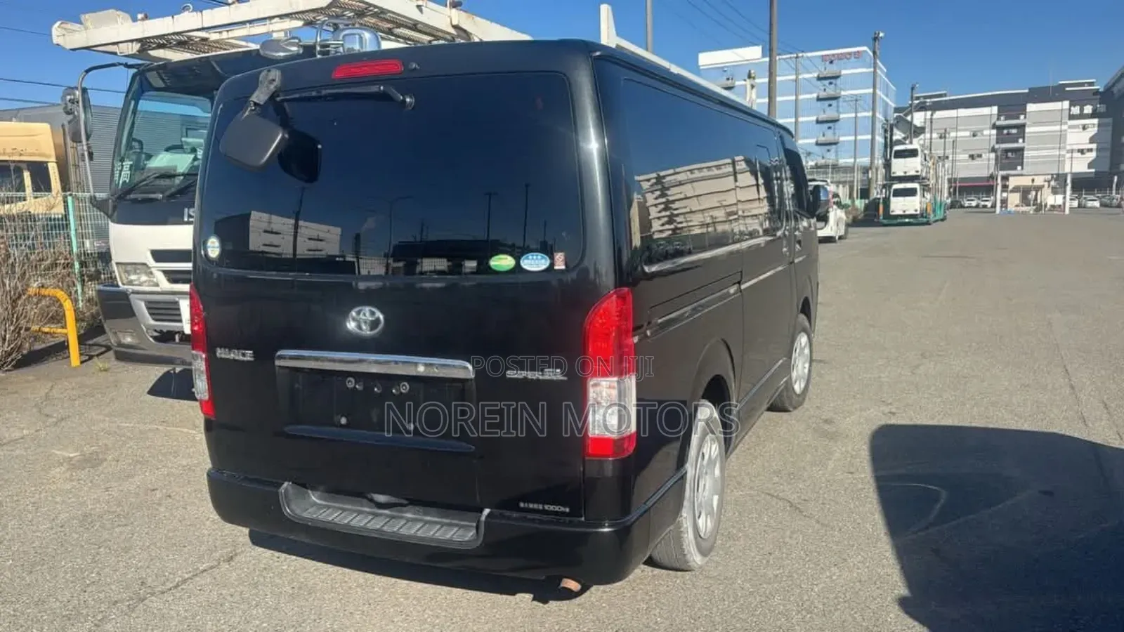 Toyota HiAce 2019 Matt Black