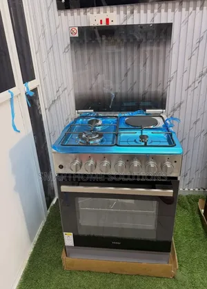 Haier 3g + 1e Standing Cooker (Hre6313cdrss) Cooker