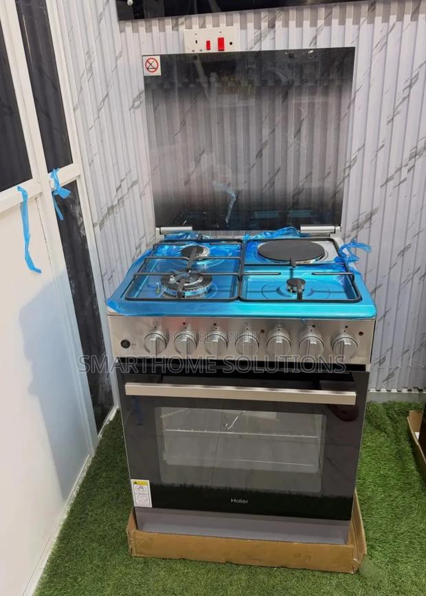 Haier 3g + 1e Standing Cooker (Hre6313cdrss) Cooker