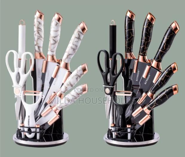 Marble Knife Set.