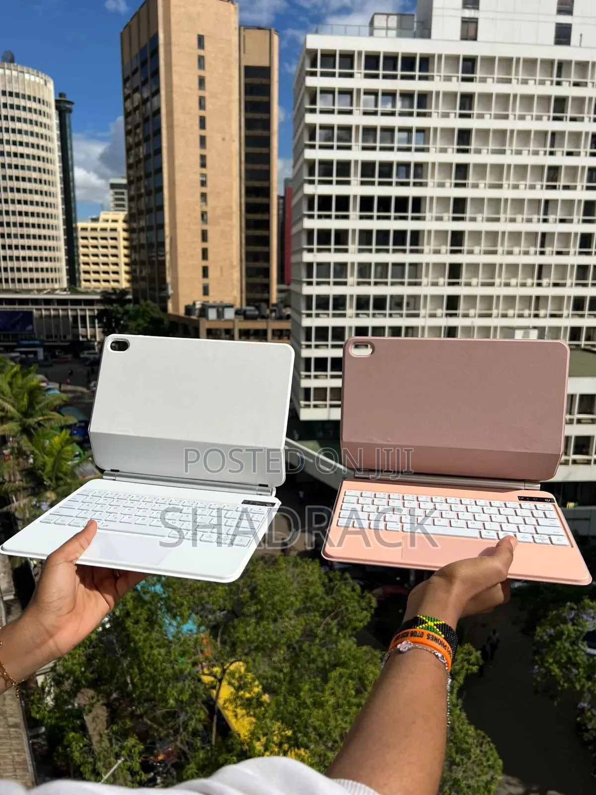Generic iPad Keyboard (Pink,White and Black)