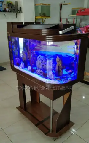 Landscape Double Sided Aquarium Background Sticker
