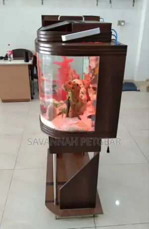 Landscape Double Sided Aquarium Background Sticker