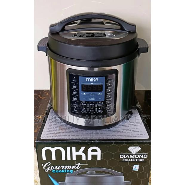 Mika 6-Litre Electric Pressure Cooker With Timer
