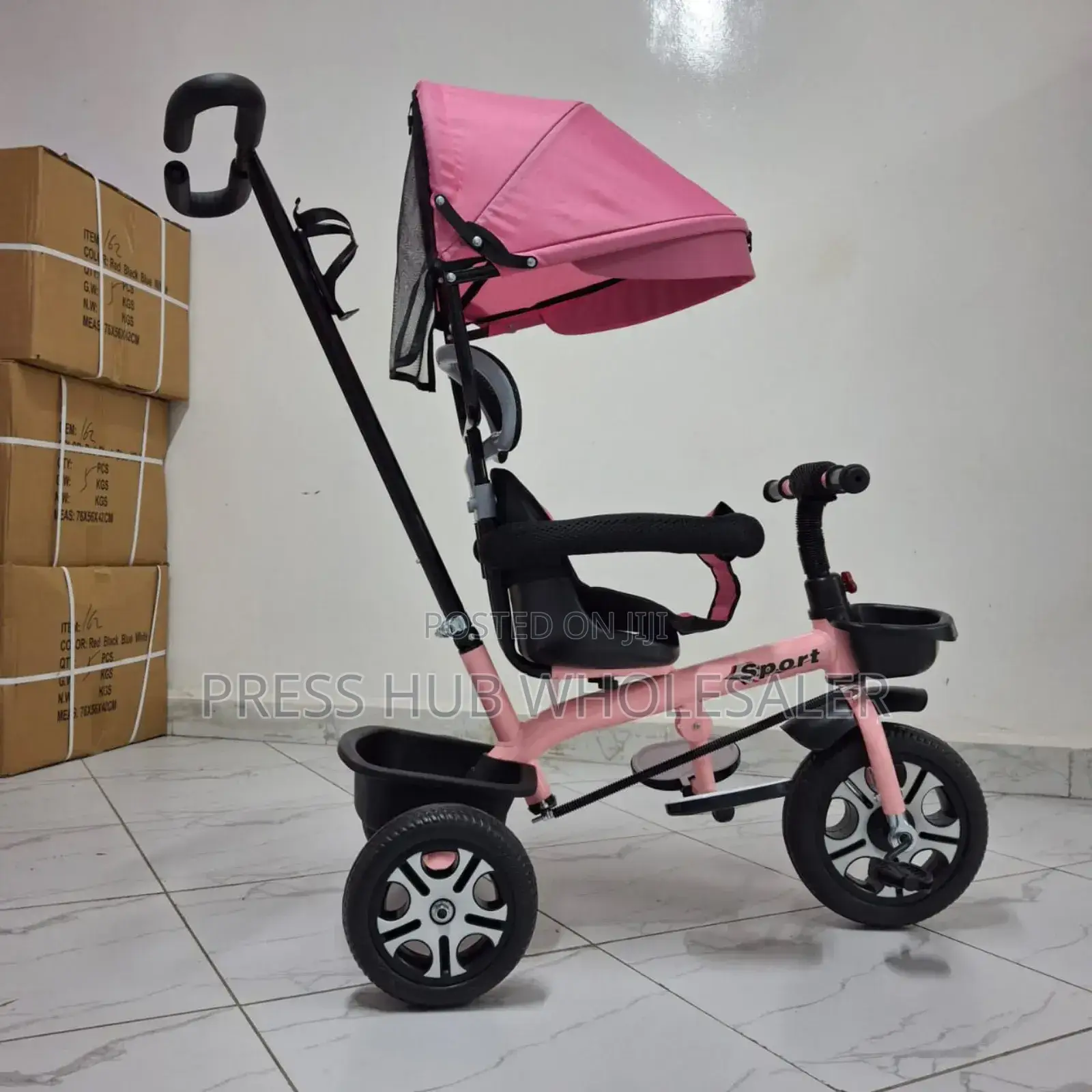 Baby Tricycle With Canopy