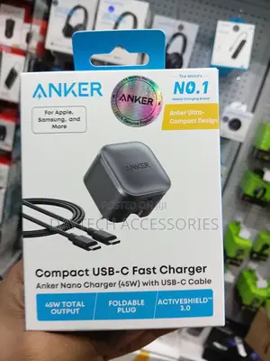 Anker Nano Charger 45w Usb C Fast Charger With Type C Cable 180cm