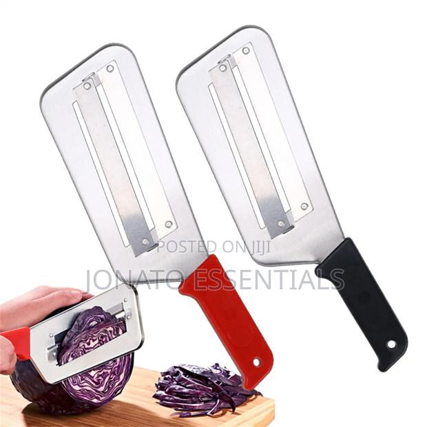 Cabbage Slicer Stainless Steel Double Blade Vegetable Shredder - thumbnail 2