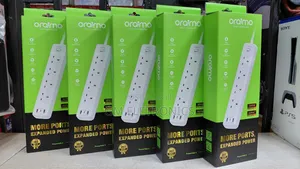 New Oraimo Ows-U351 Powerhub C 4-Ac 3-Usb Power Extension Cable 2m