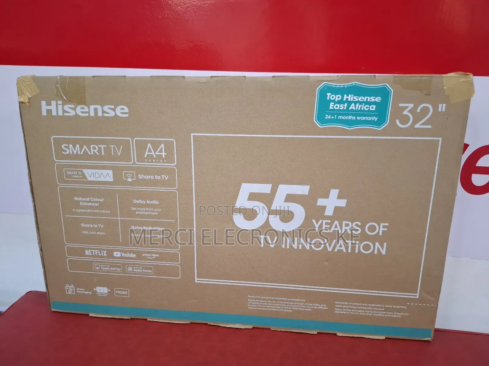 Hisense 32′′ Inch Smart Tv 32a4gken Full Hd Frameless