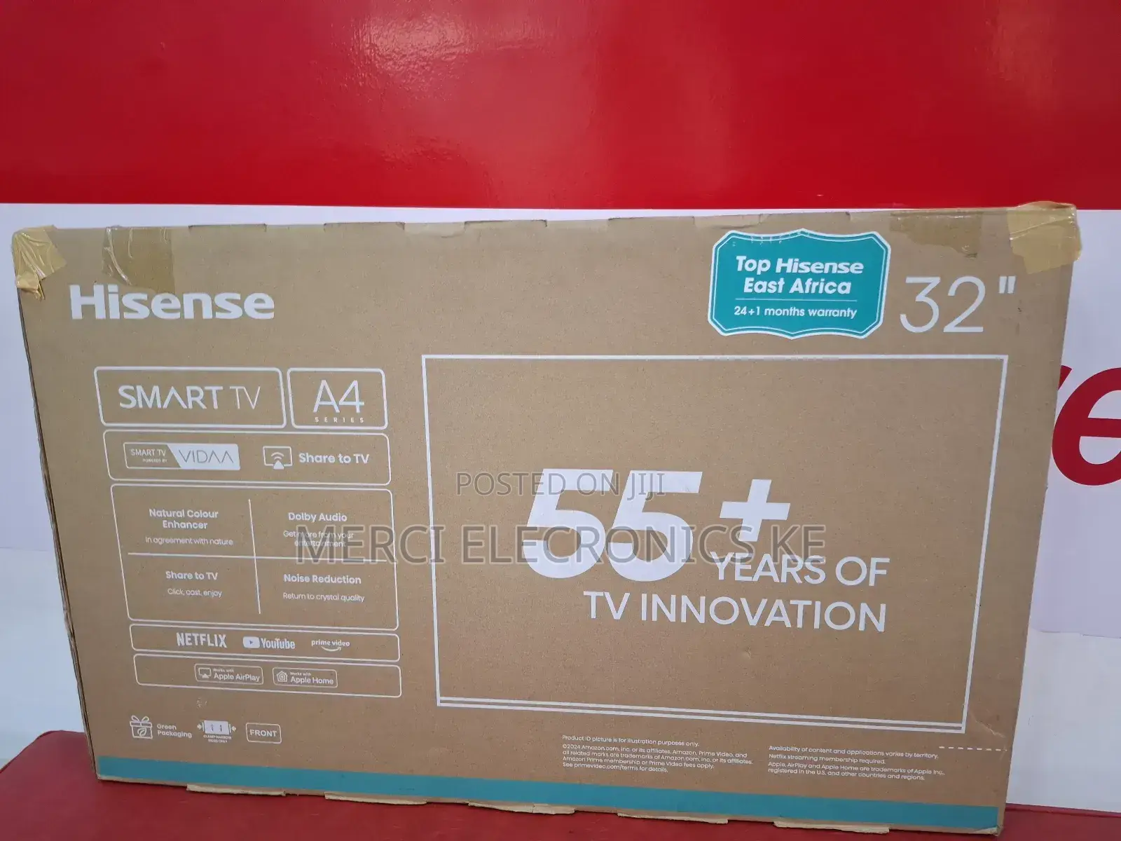Hisense 32′′ Inch Smart Tv 32a4gken Full Hd Frameless