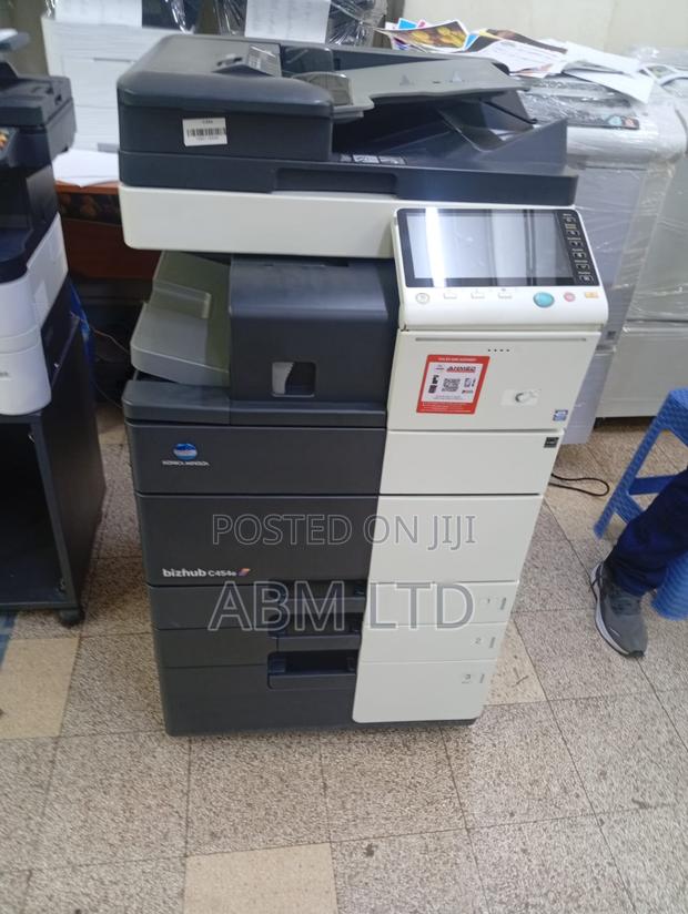 Clean Konica Minolta C454e Color Laser MFP - Enhanced Security Feature