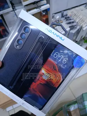 Gikal Leather Case With Stylus Pen Galaxy Z Fold 4