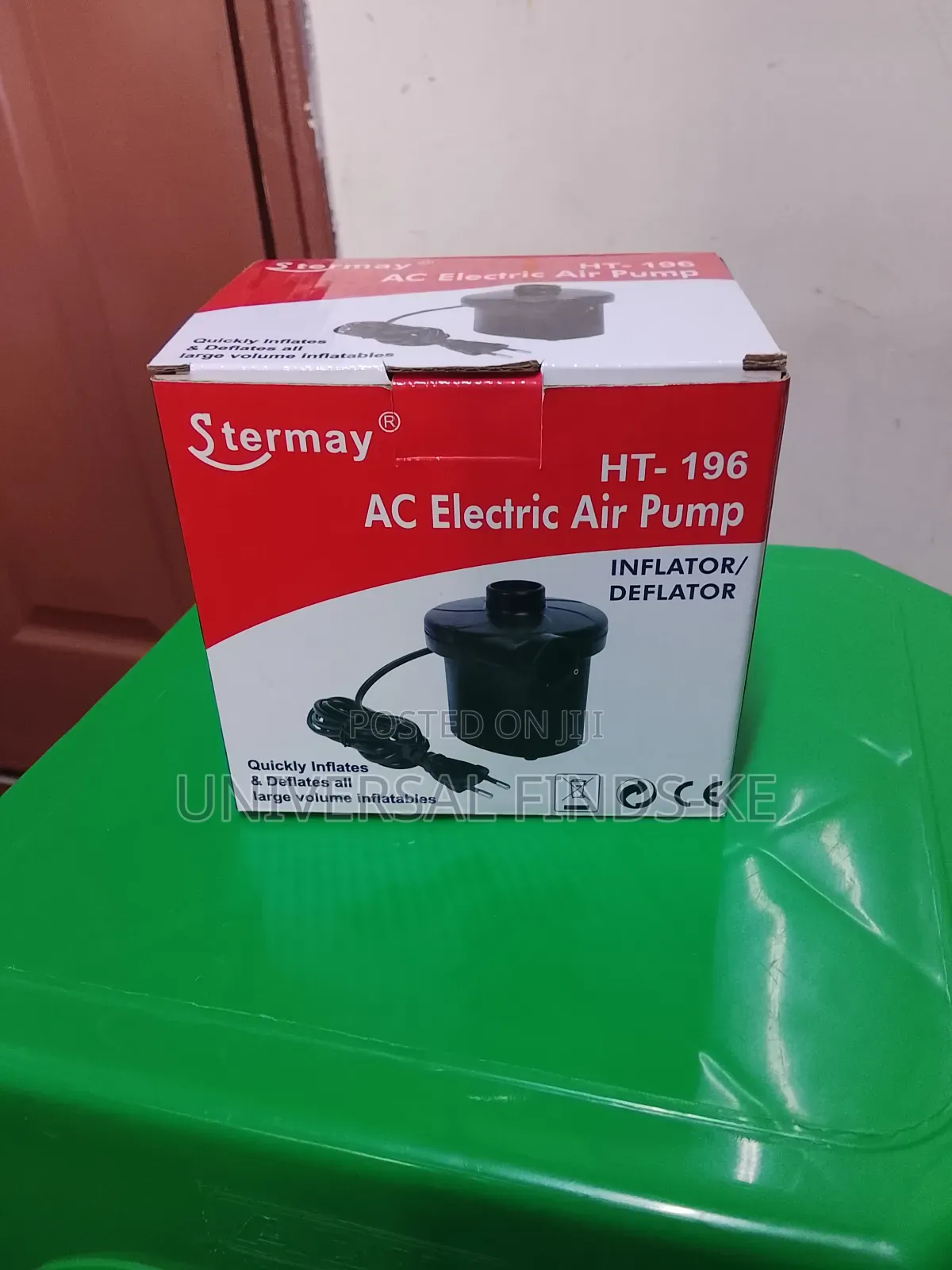 Multi-Purpose Electric Air Pump – Fast Inflate Deflate