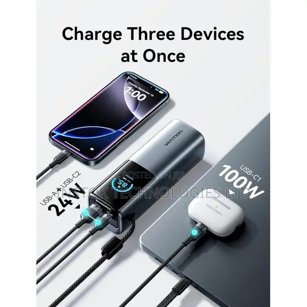 Vention Laptop Power Bank 20000mah 165w
