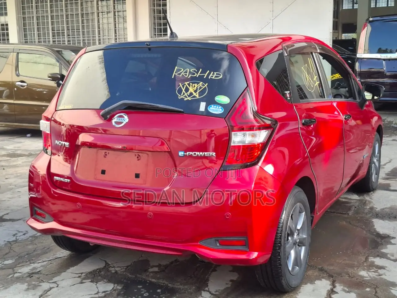 Nissan Note 2019 Burgundy