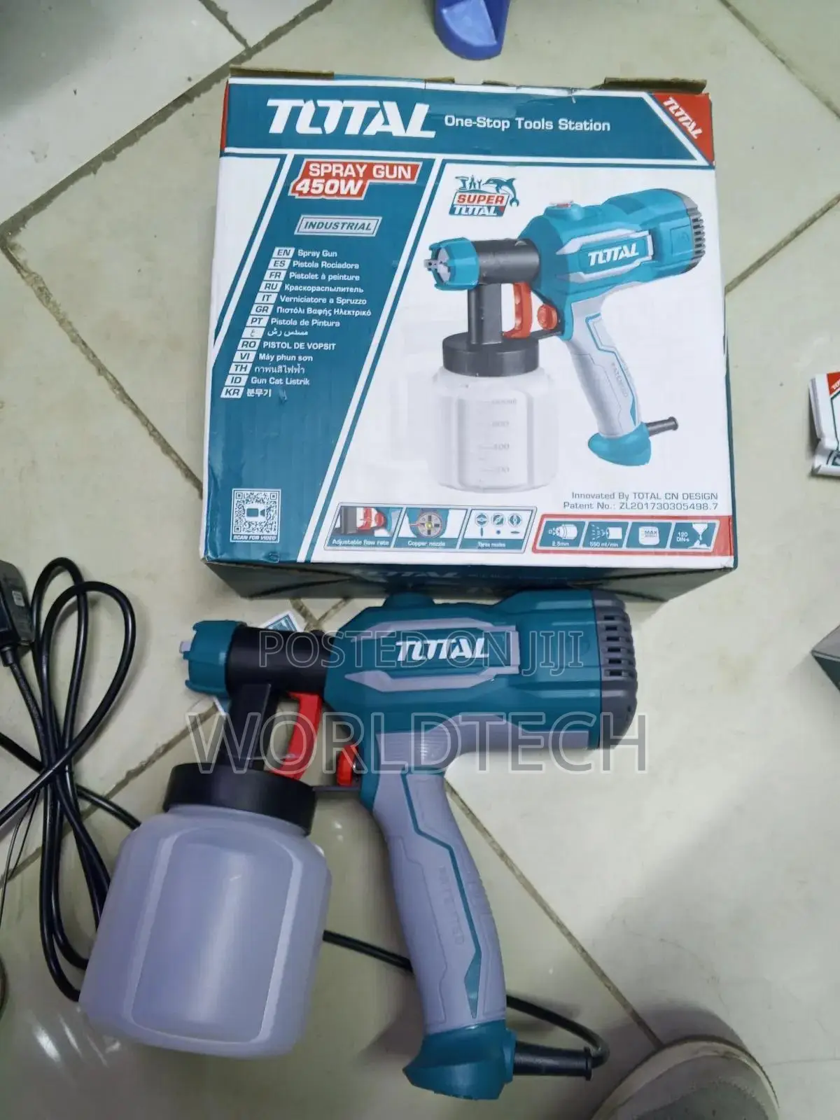 Total 450 Watts Electric Spraygun/450watts Sprayer Paint