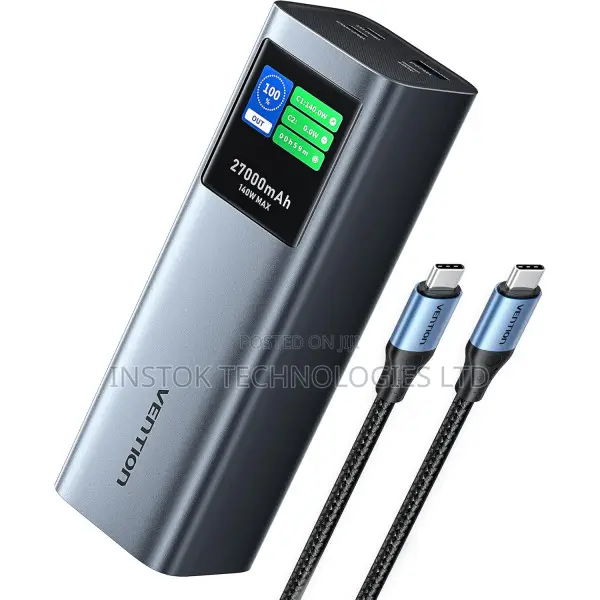 Vention Laptop Power Bank 27000mah Pd140w