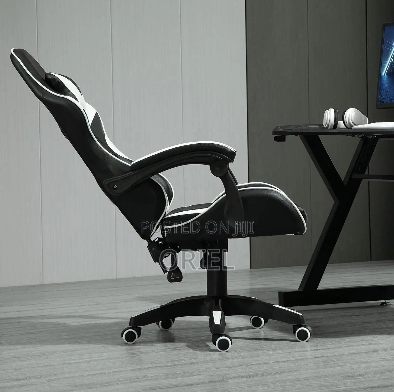 Home Office Gaming Chair : Ergonomic Leather Gaming Chair