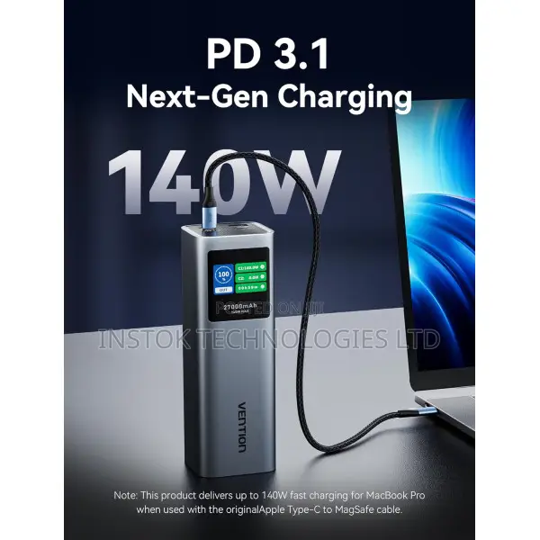 Vention Laptop Power Bank 27000mah Pd140w