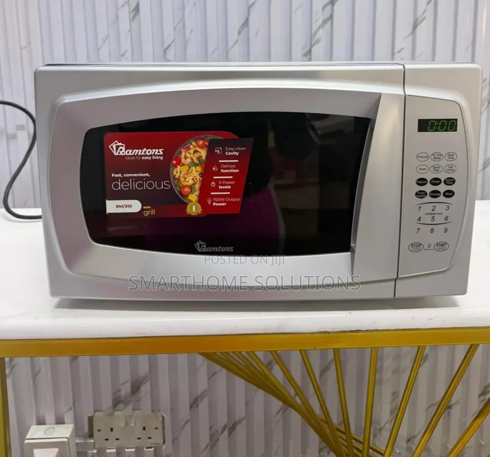 Microwave ! Digital 20litres With Grill Rm31!!Ramtons Microwave
