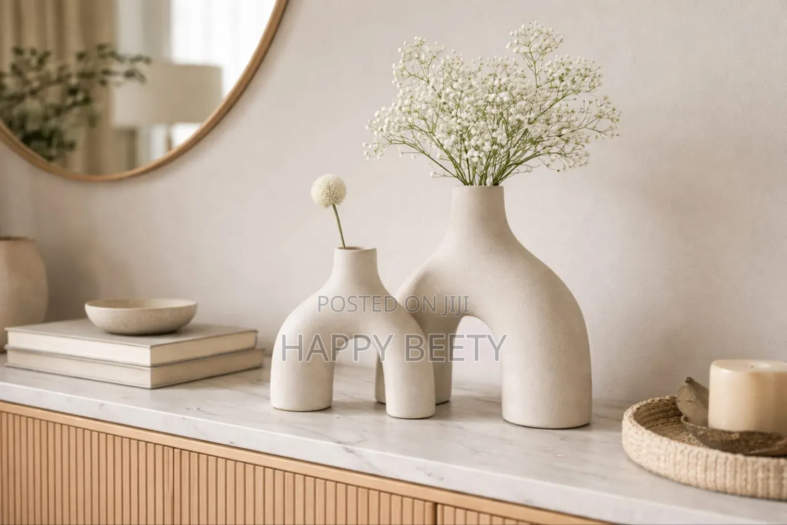 *2 in 1 Ceramic Decorative Ceramic Vases*